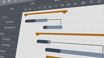 project management concept
