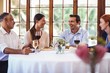 © WavebreakMediaMicro - Business people talking with each other in restaurant