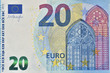 Background of European paper banknotes.