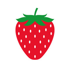 strawberry colored icon. vector