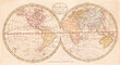 Old Map of the World, Payne 1798