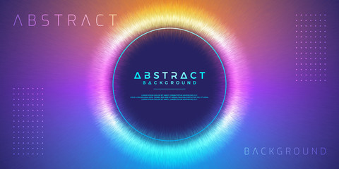Wall Mural - abstract, dynamic, modern circle background for your design element and others.