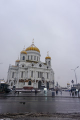 Wall Mural - st isaacs cathedral of christ the savior in moscow