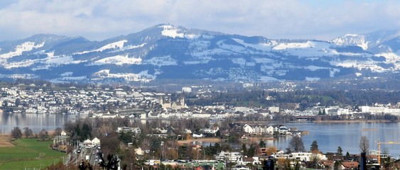 Wall Mural - suisse...rapperswil