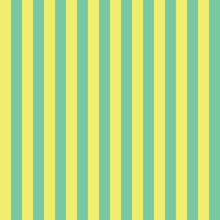 Green And Yellow Vertical Stripes Seamless Pattern. Vertical Striped Seamless Vector Pattern. Great For Backgrounds, Fabric, Packaging, And All Kind Of Paper Projects. Coordinate Pattern.