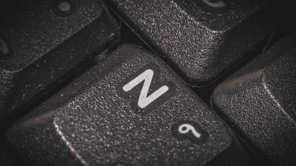 N Alphabet On Computer Keyboard