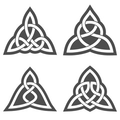 Wall Mural - Elements of Celtic ornament. Vector is separate.