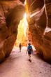 © ML Harris - Women friends adventure travel hiking exploring in beautiful nature desert canyon