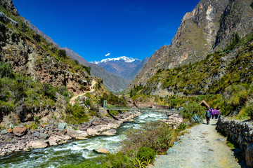 scenes along the inca trail