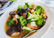 © Bigc Studio - broccoli cooked shiitake mushrooms / stir fried shrimp broccoli vegetable with oyster sauce mushrooms
