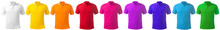 Collared Shirt Design Template In Many Color