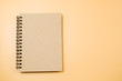 Business concept - Top view collection of black notebook on white background desk for mockup.