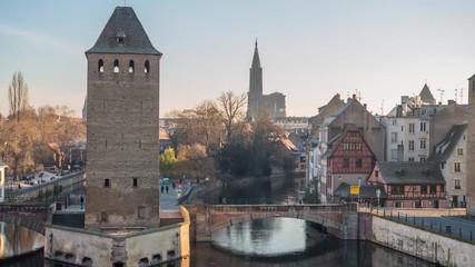 Wall Mural - Ponts Couverts in STrasbourg France