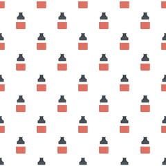 Poster - Fruit vape liquid pattern seamless vector repeat for any web design