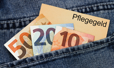 Sticker - Pflegegeld