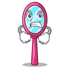 Sticker - Angry mirror on the character dressing table