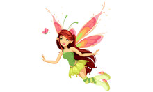 Flying Butterfly Fairy