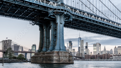Fotomural  mahattan bridge HDR