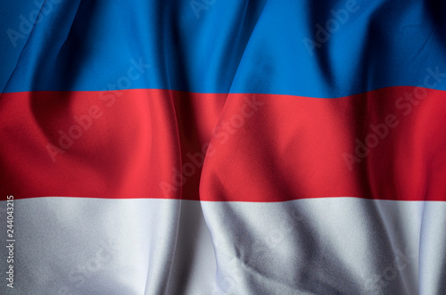 Fotografía Flag of Russia. National pride and identity concept.