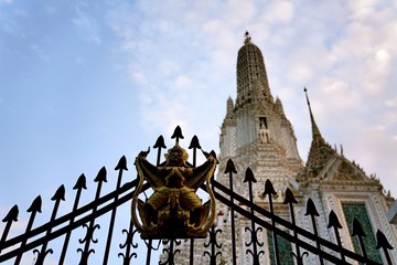 wat arun as a famous landmark in Bangkok, Thailand