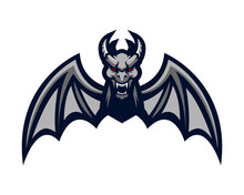Gargoyle Bat Mascot Dragon Monster
