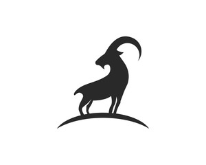 Sticker - Goat Logo Template