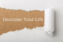 Declutter Your Life Concept