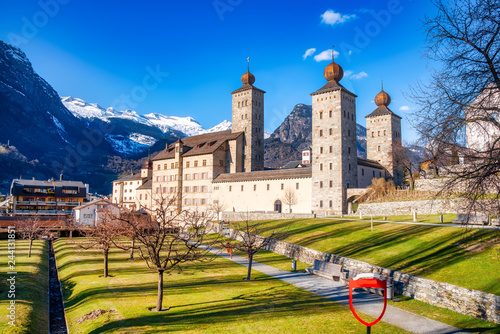 Cuadros en Lienzo Stockalper Palace (Switzerland)