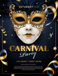 Venetian carnival poster