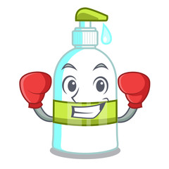 Sticker - Boxing liquid soap in the character bottles