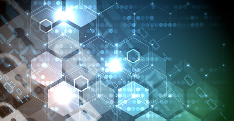 Cybersecurity and information or network protection. Future technology web services for business and internet project