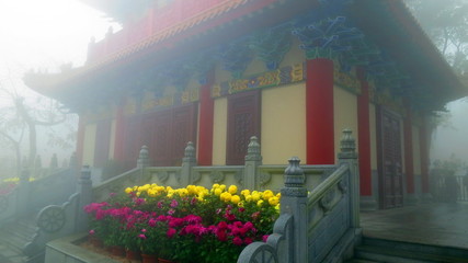 Wall Mural - Po Lin Monastery, hong kong, china