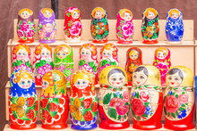 Russian Souvenirs. Nested Dolls. Samara.