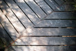 timber boardwalk background top view