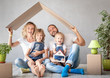 © Igor Yaruta - Family New Home Moving Day House Concept