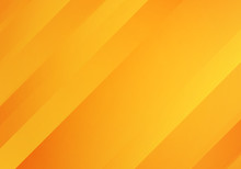 Abstract Yellow And Orange Colored Background With Diagonal Stripes.