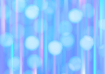Leinwandbilder - Pastel Colored Vector Pattern with Lines and Bokeh. Modern Style Trends 80-s Background.