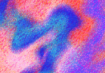 Poster - Colorful Background in Impressionist Style. Bright Vector Paint Flow. Bg for Art Festivals and Carnival Party.