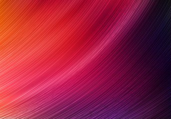 Fototapete - Bright Colorful Background with Dynamic Lines. Vector Minimalist Texture. Abstract Fluid Gradient.