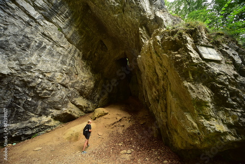 Photo CHKO Moravian karst Byci skala Bull rock