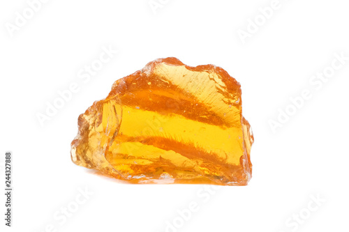 Yellow wood rubber