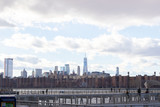 Fototapeta Miasto - Manhattan Skyline in Williamsburg