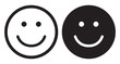 © rootstocks - Smile icons. Happy face symbols.