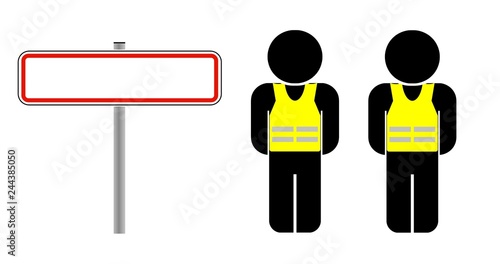 Gilet Jaune Acheter Cette Illustration Libre De Droit Et