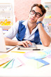 © Elnur - Young designer freelancer working on new project