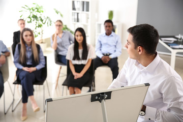 people at nlp training in office