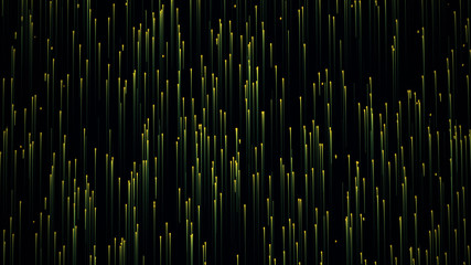Wall Mural - abstract speed background. centric motion of star trails. 3d rendering. starburst dynamic lines or r