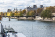 View on Seine river in Paris