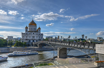 Poster - Cathedral of Christ the Savior - Moscow, Russia