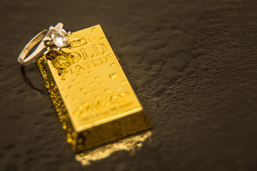 pure gold bar